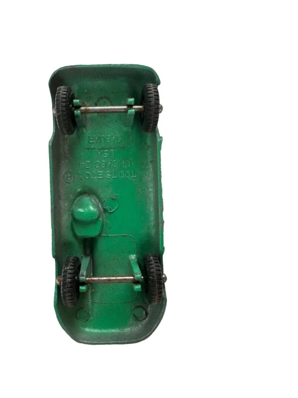 Tootsietoy Metal Toy Jaguar Model Green